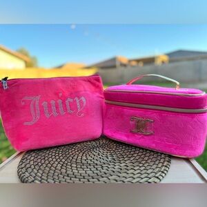 Juicy Couture Travel Cosmetic Bag Set 💖💞